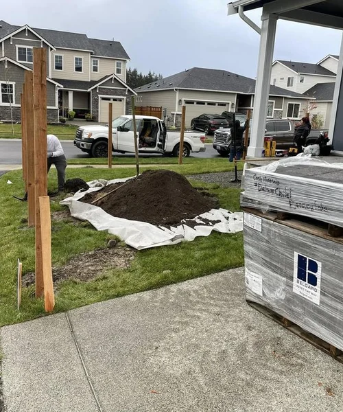 Paver Patio & Fence Installation in Bonney Lake 
